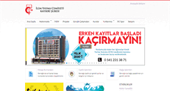 Desktop Screenshot of iyckayseri.org